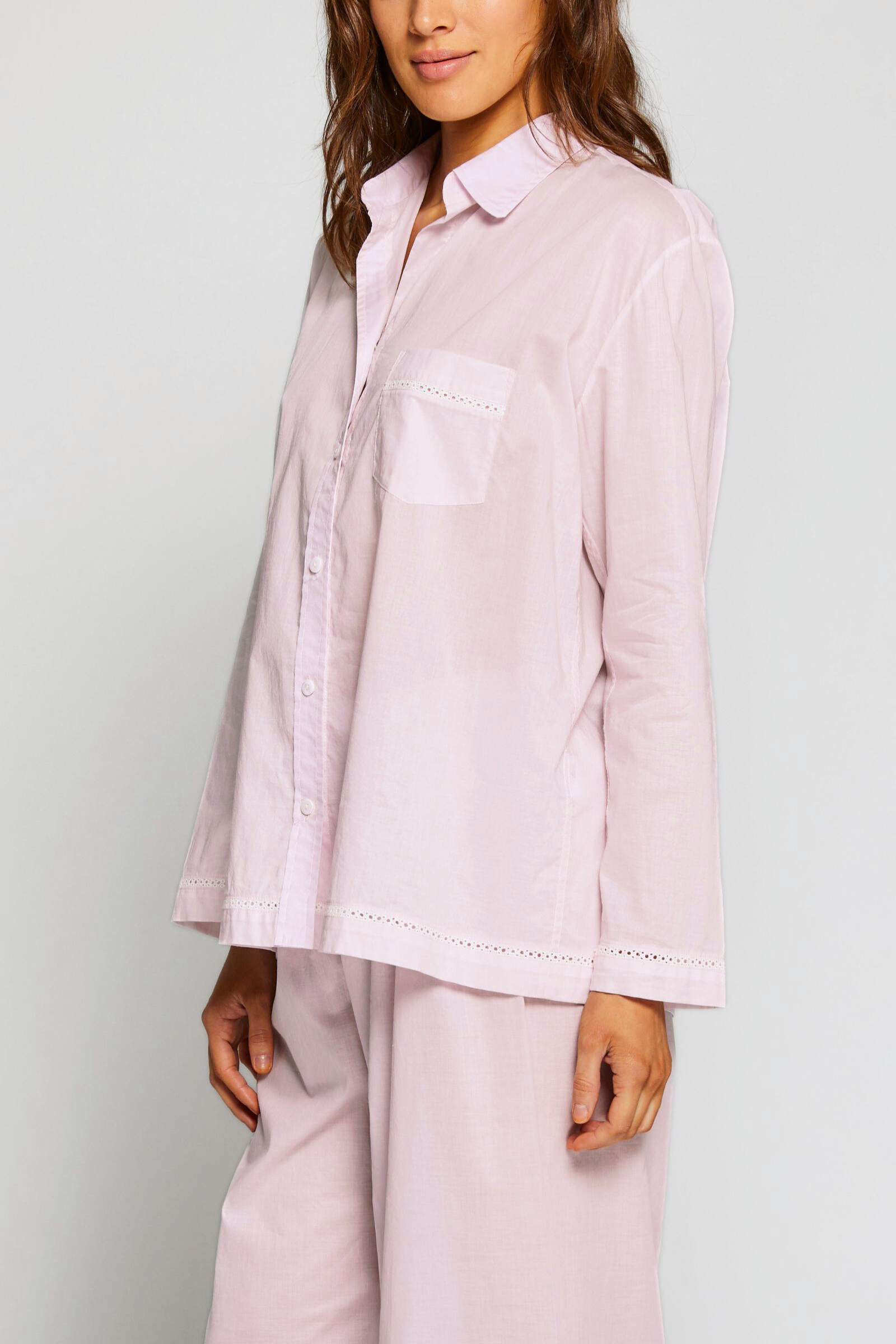 Classic Style Pajama Set - Pink