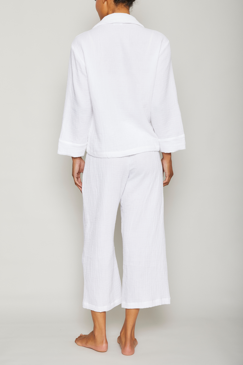 Sato Angel Pajama Set - White