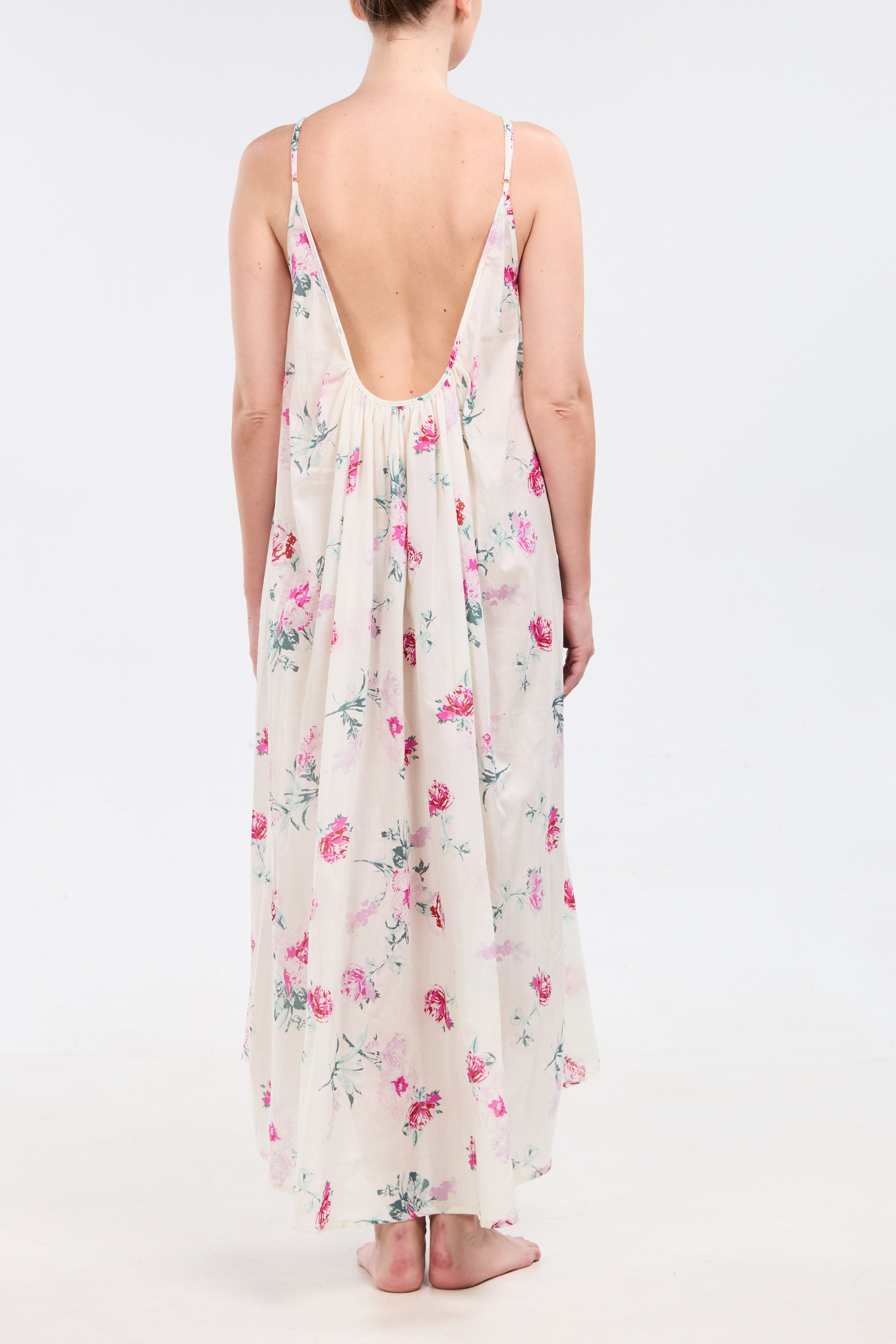 High-Low Dress - Roses