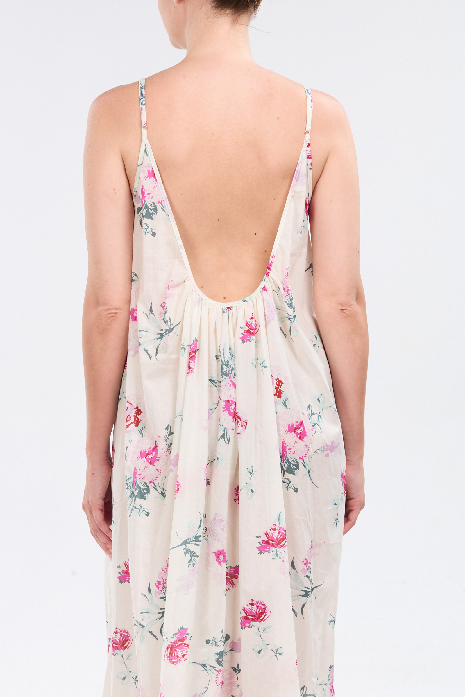 High-Low Dress - Roses