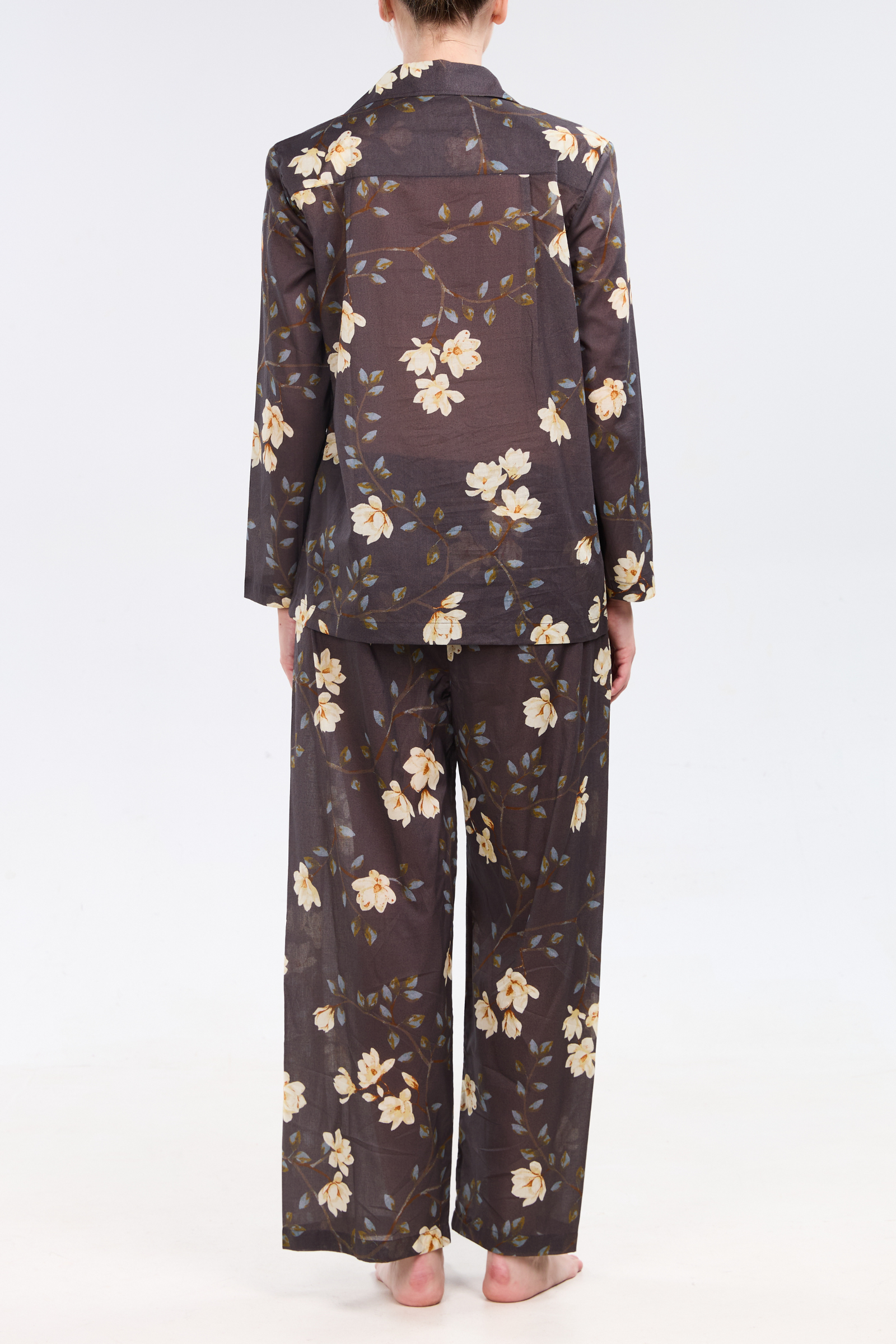 Long Sleeve Pajama Set - Magnolia