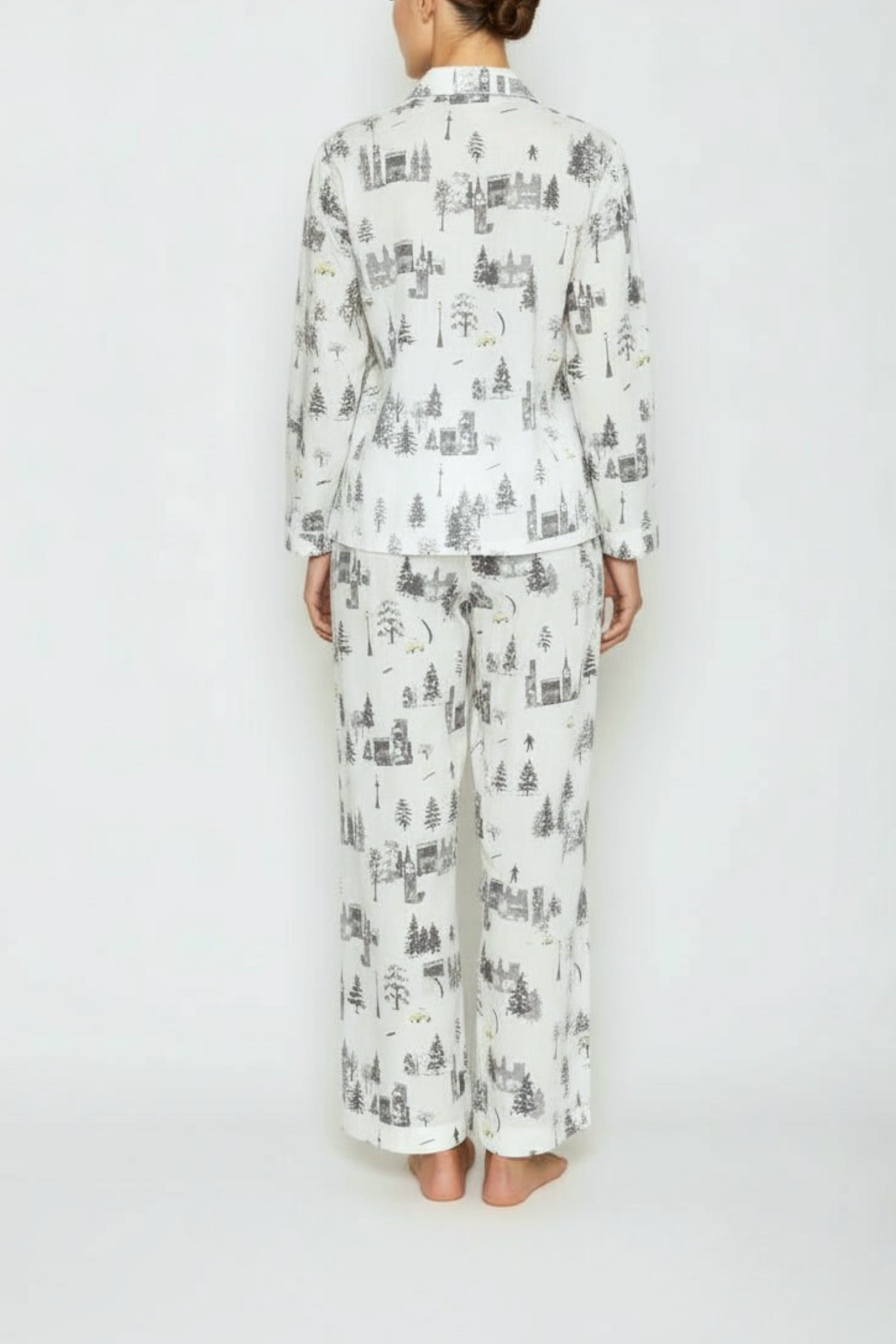 Long Sleeve Pajama Set - Central Park