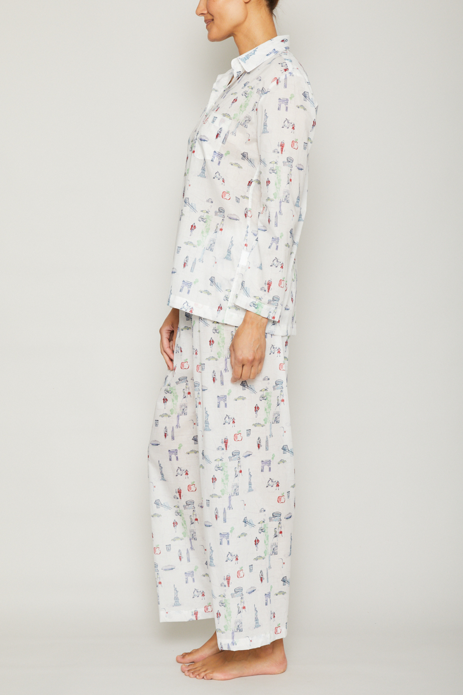 New York Long Sleeve PJ Set