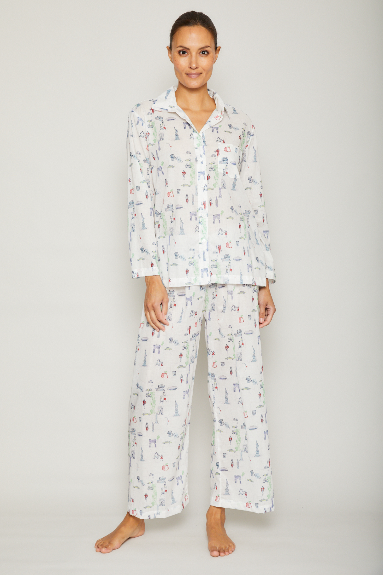 New York Long Sleeve PJ Set