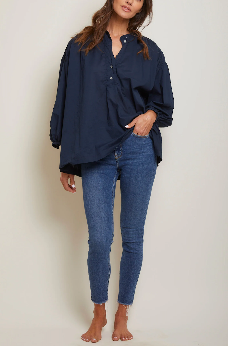 Louis Top - Navy