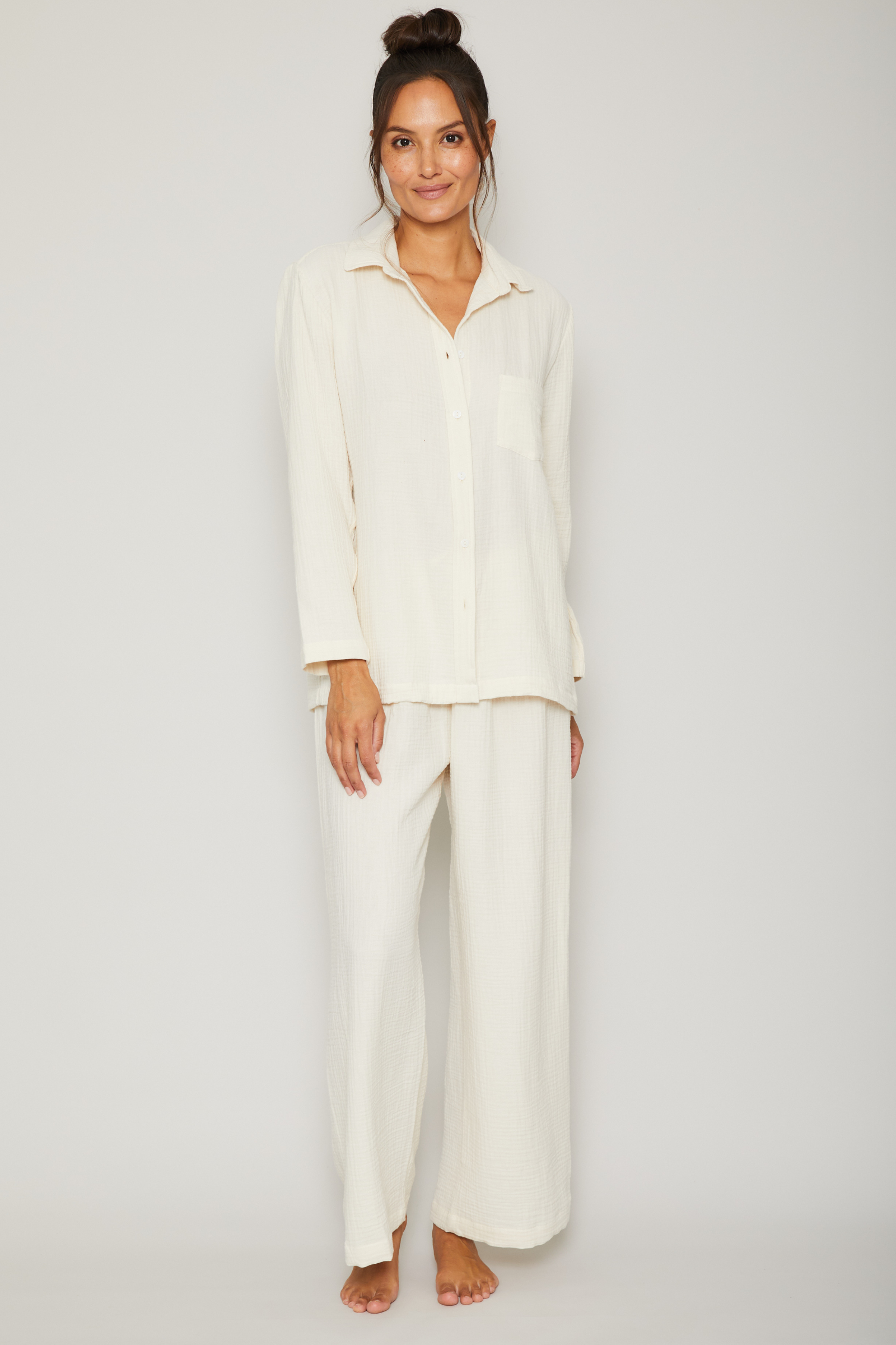 Angel Pajama Set - Natural