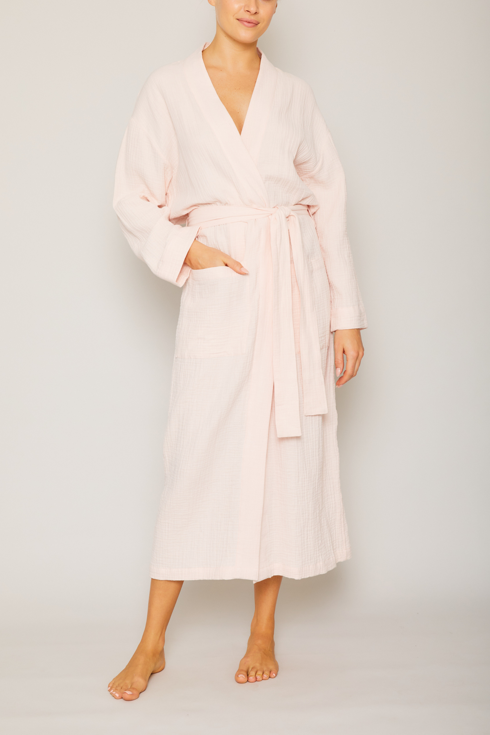 Angel Long Robe - Pink