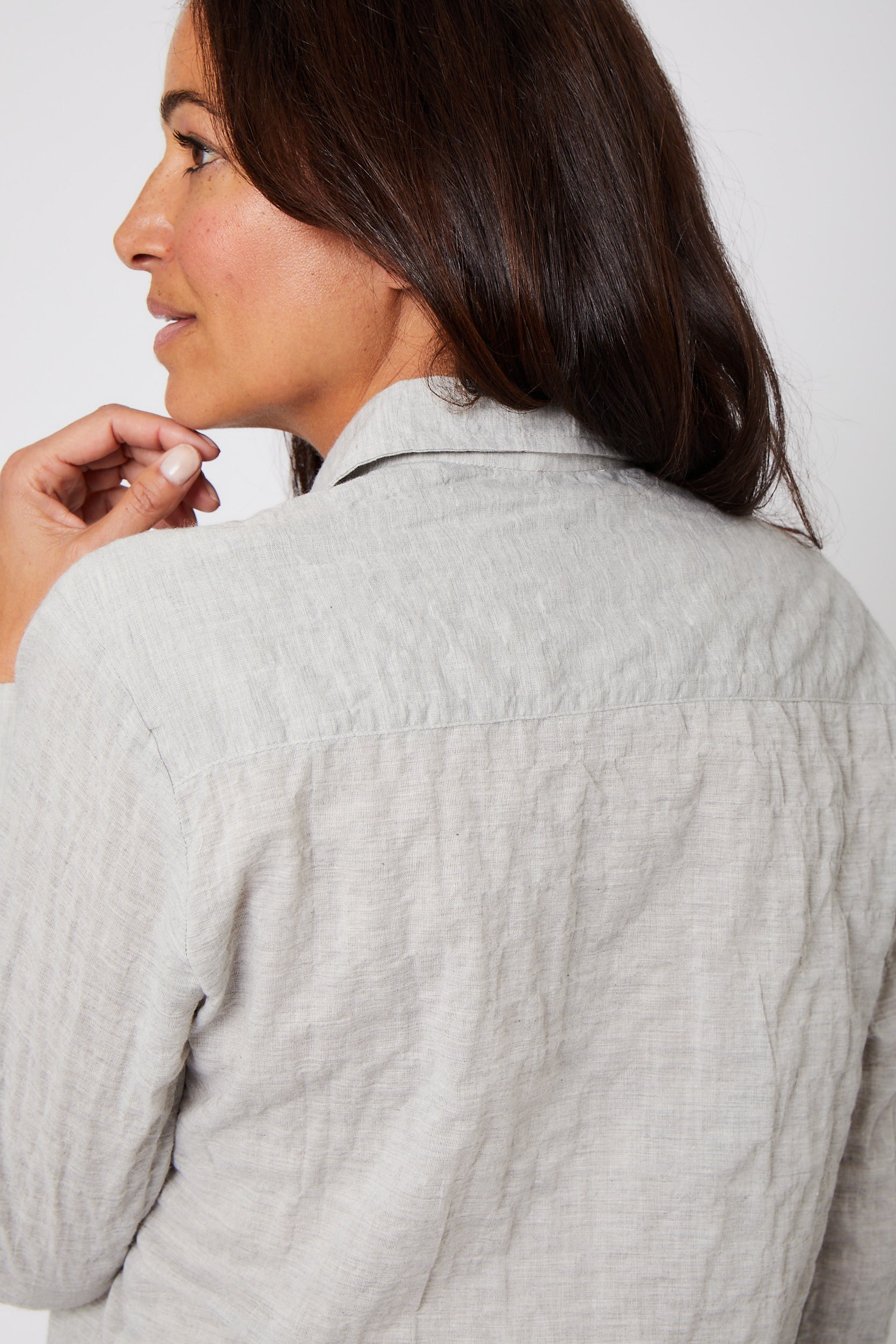 Organic Japanese Cotton Pajama Set-Grey