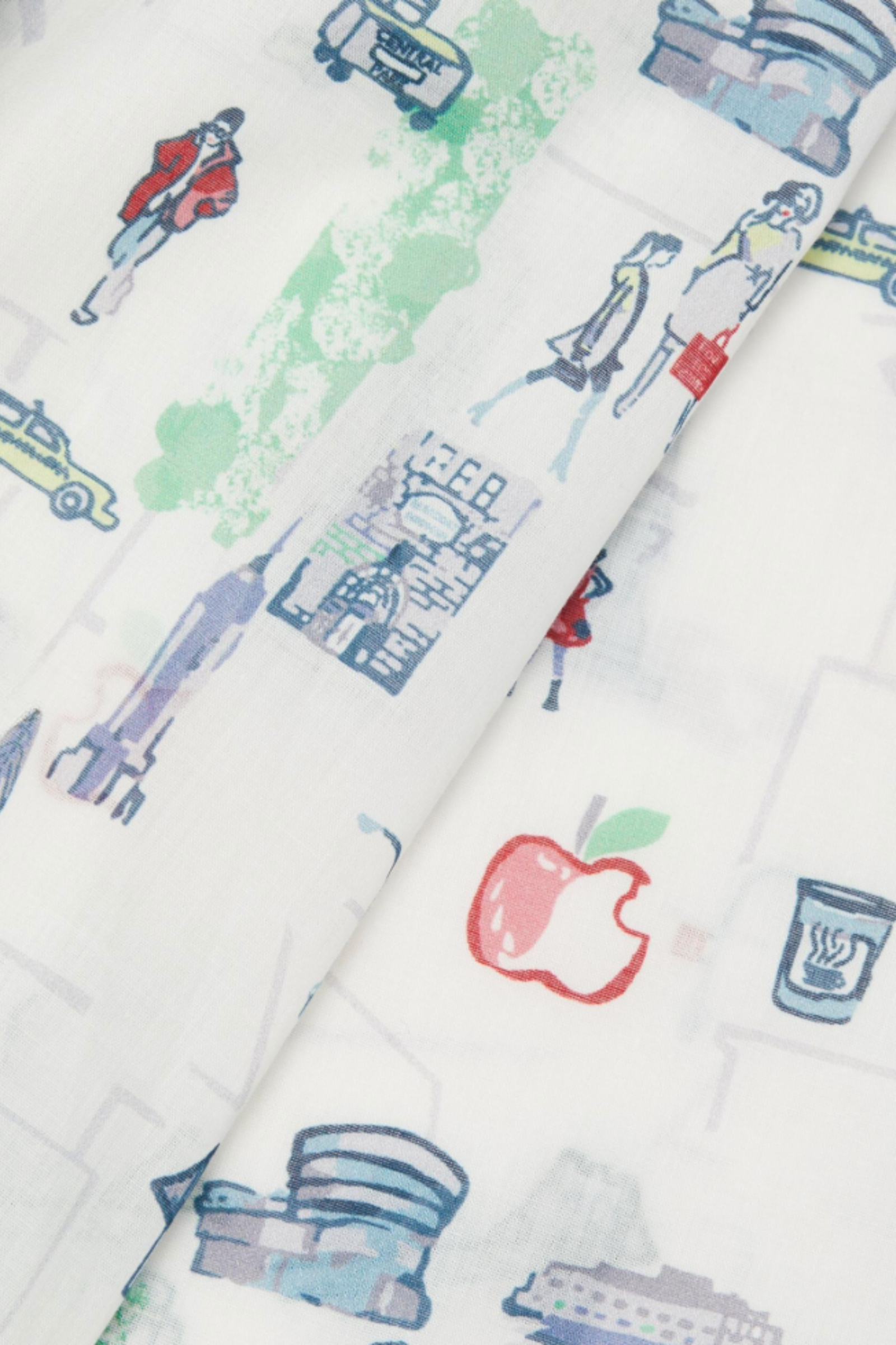 New York City Print Short Set