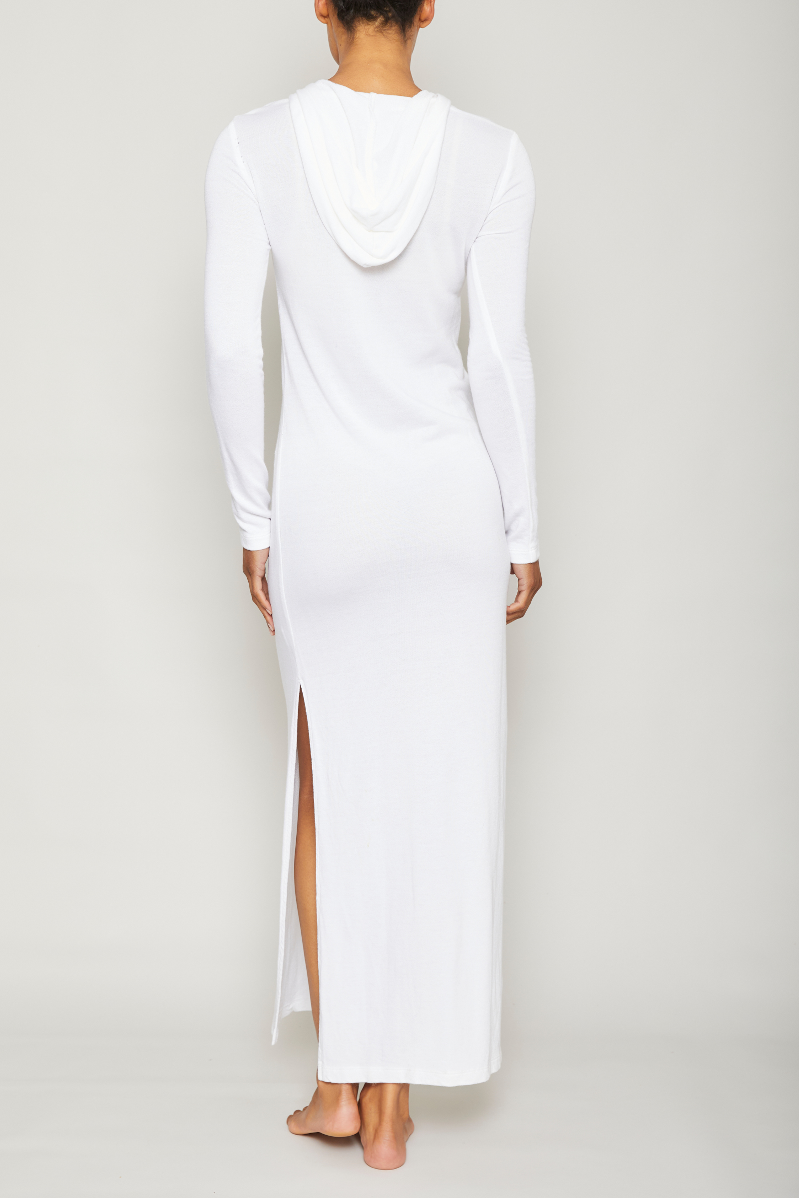 Long Terry Cover Up - White