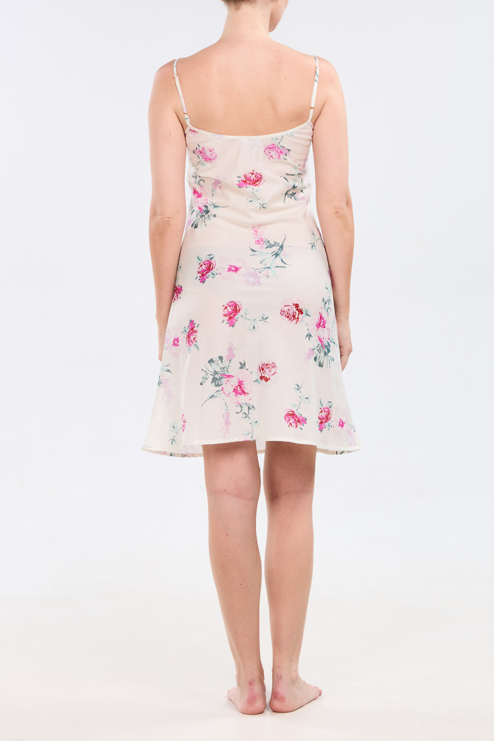 Classic Slip Dress - Roses