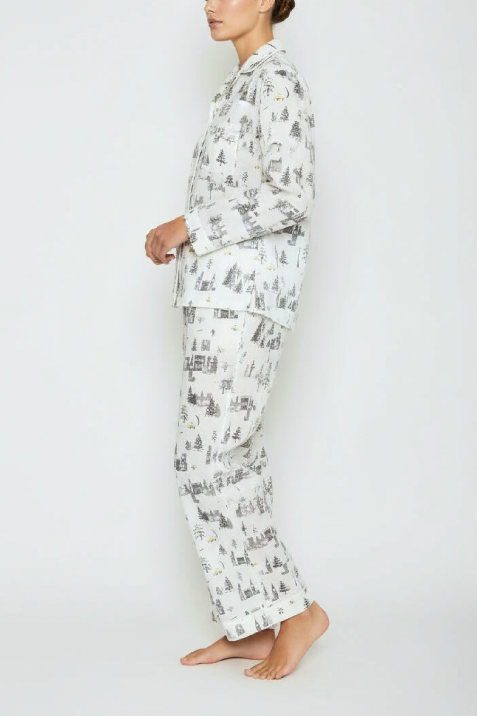 Long Sleeve Pajama Set - Central Park