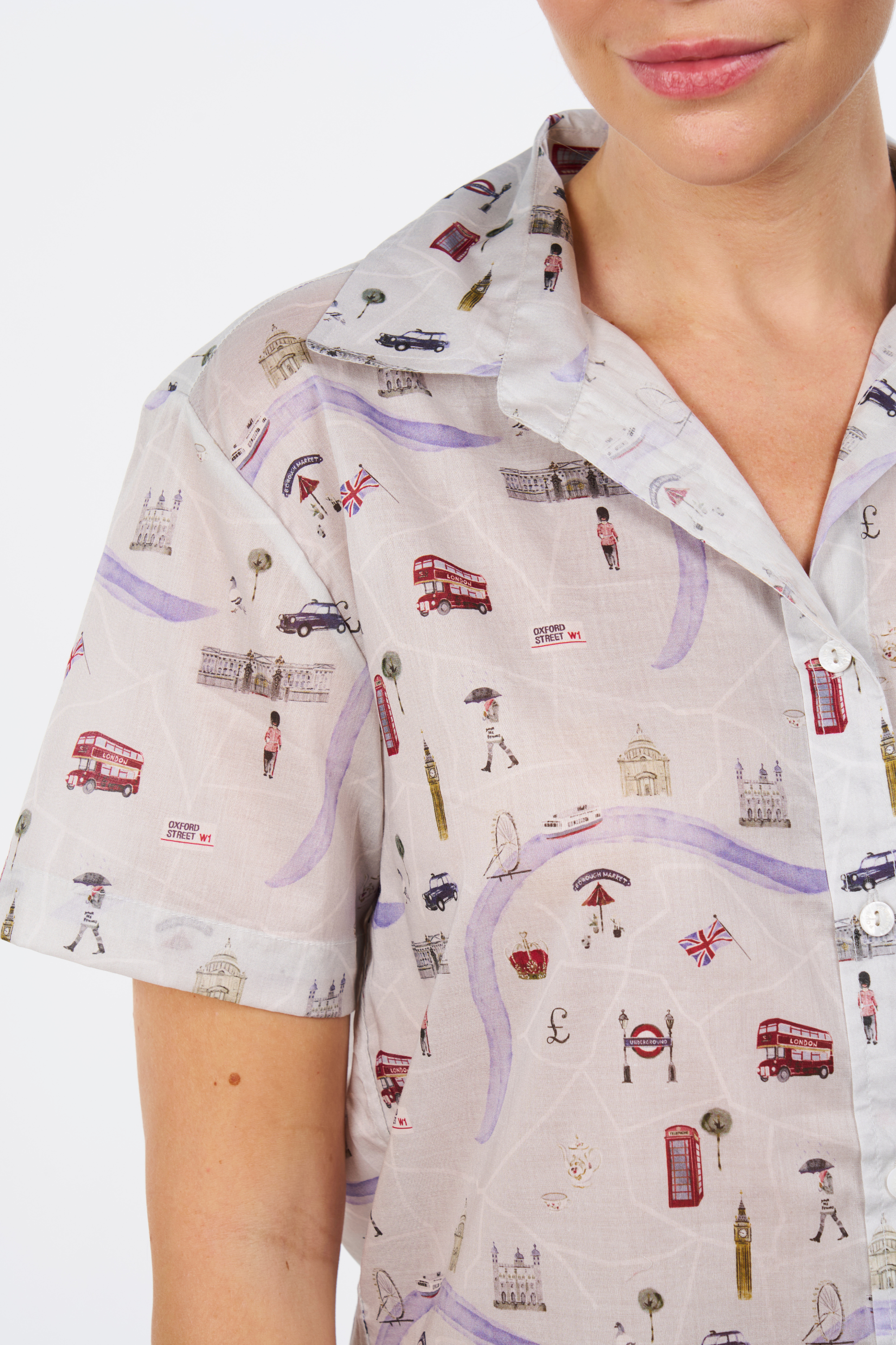 London Print Short Set