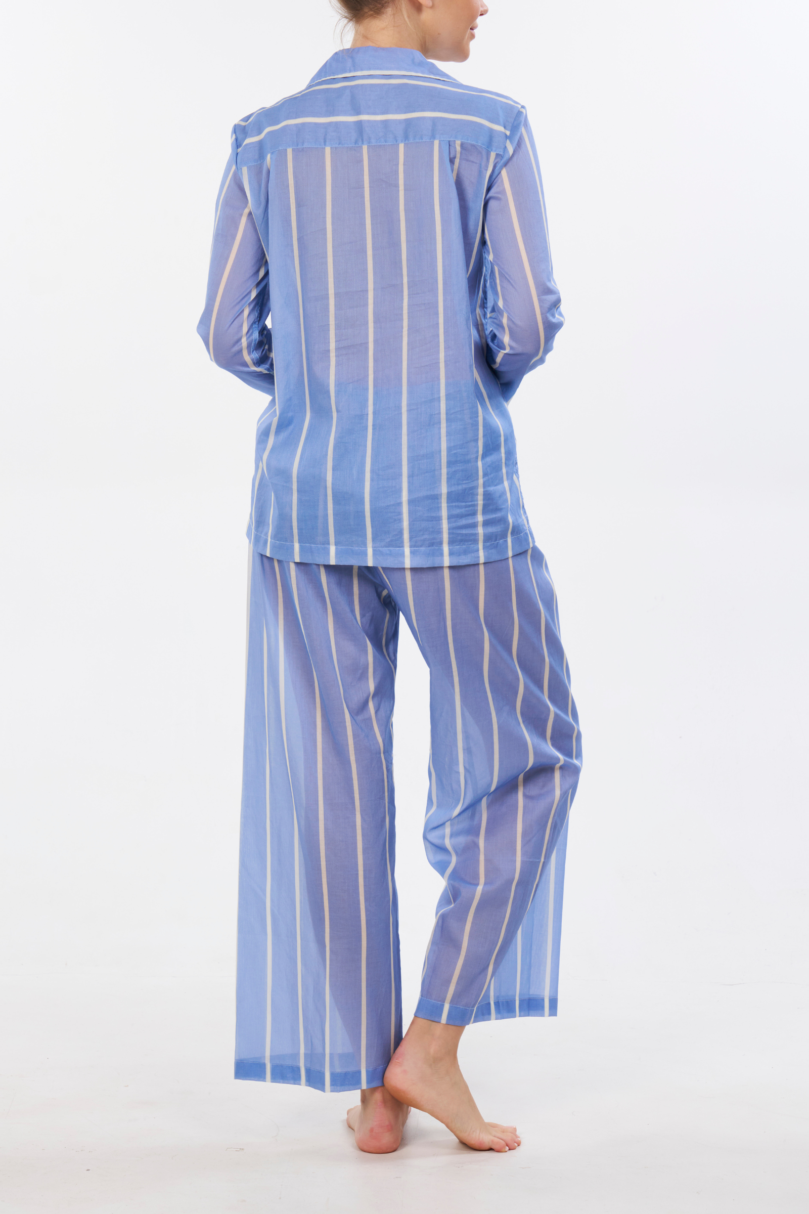 Long Sleeve Pajama Set - Bel Air Stripe