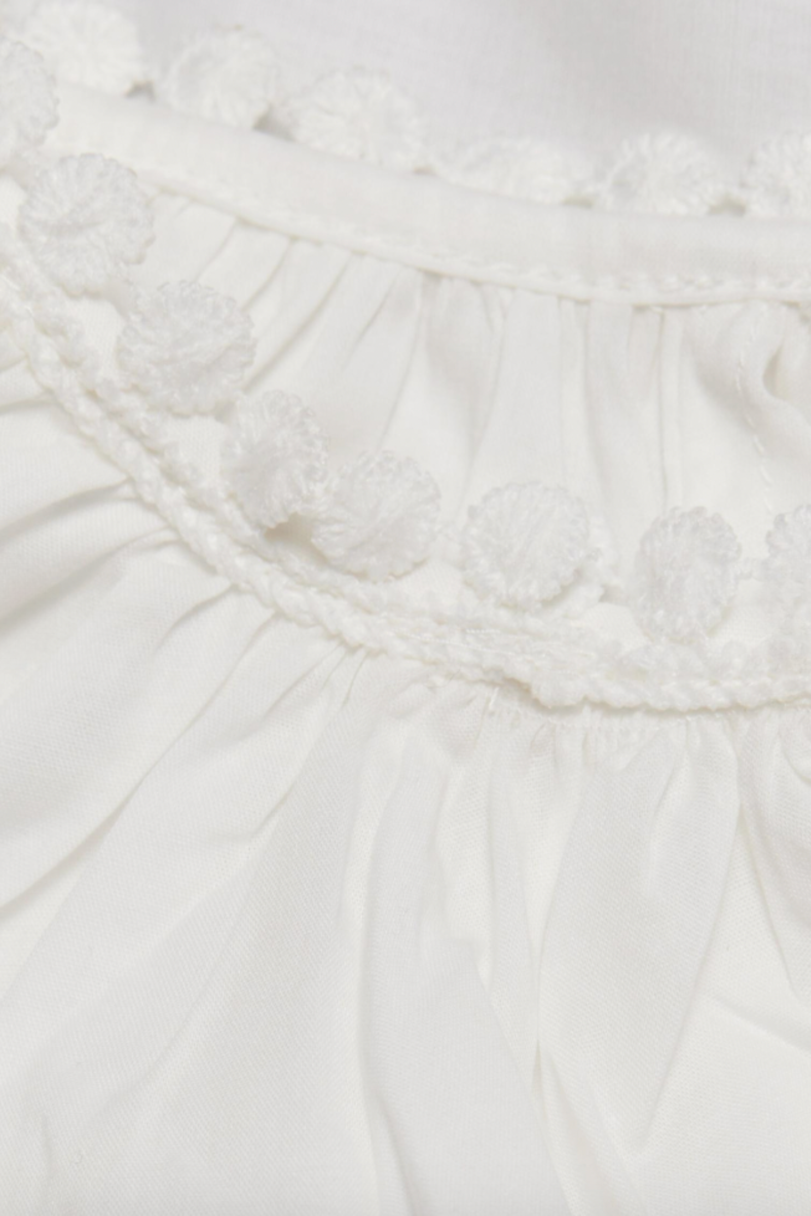 Thilda Long Nightgown - White