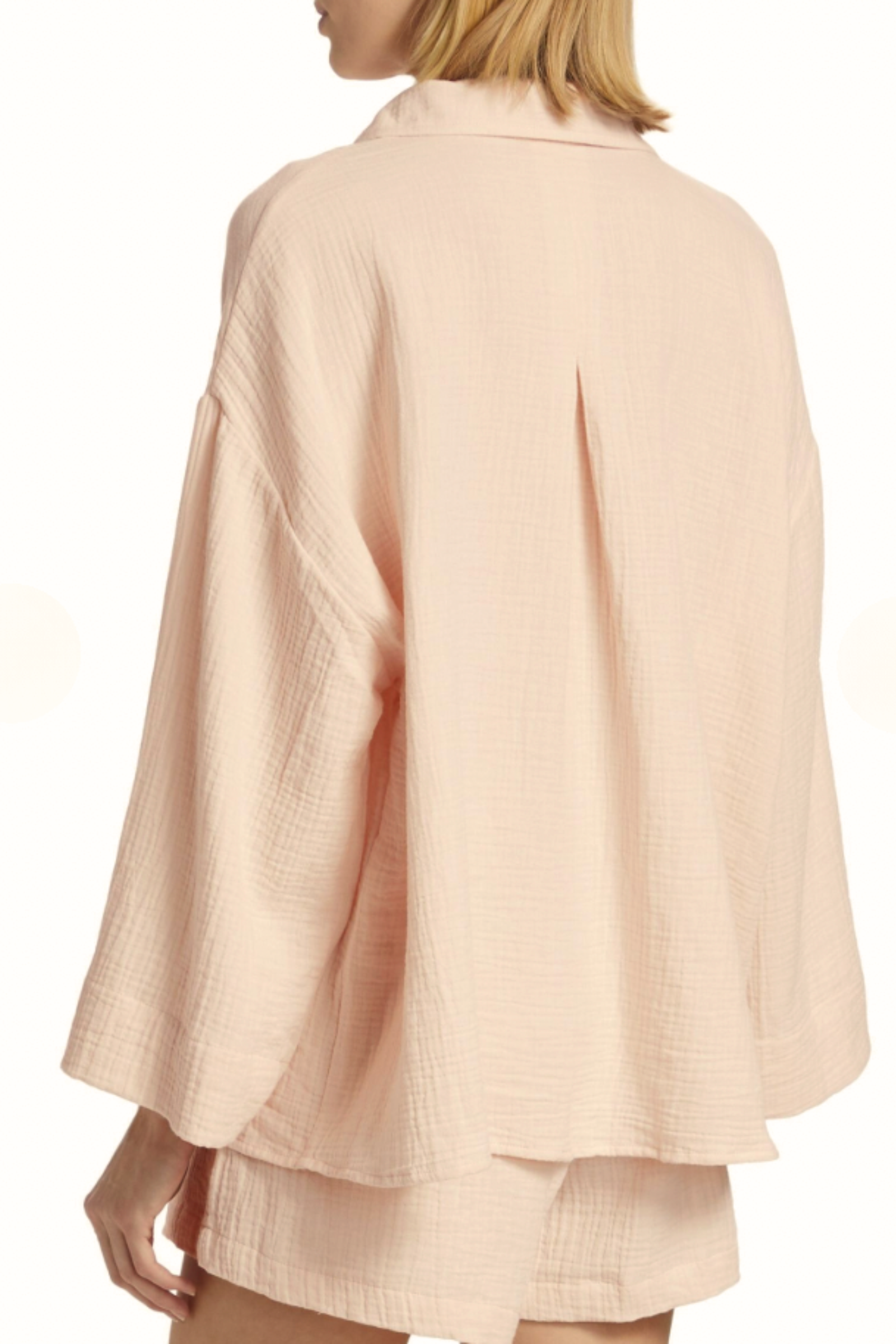 Angel Boxing Short Set - Peach