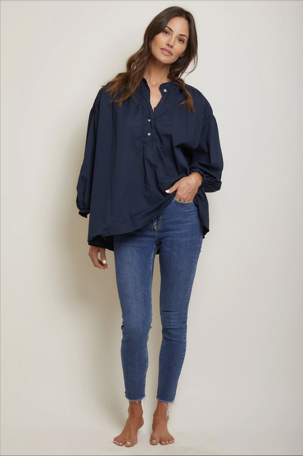 Louis Top - Navy