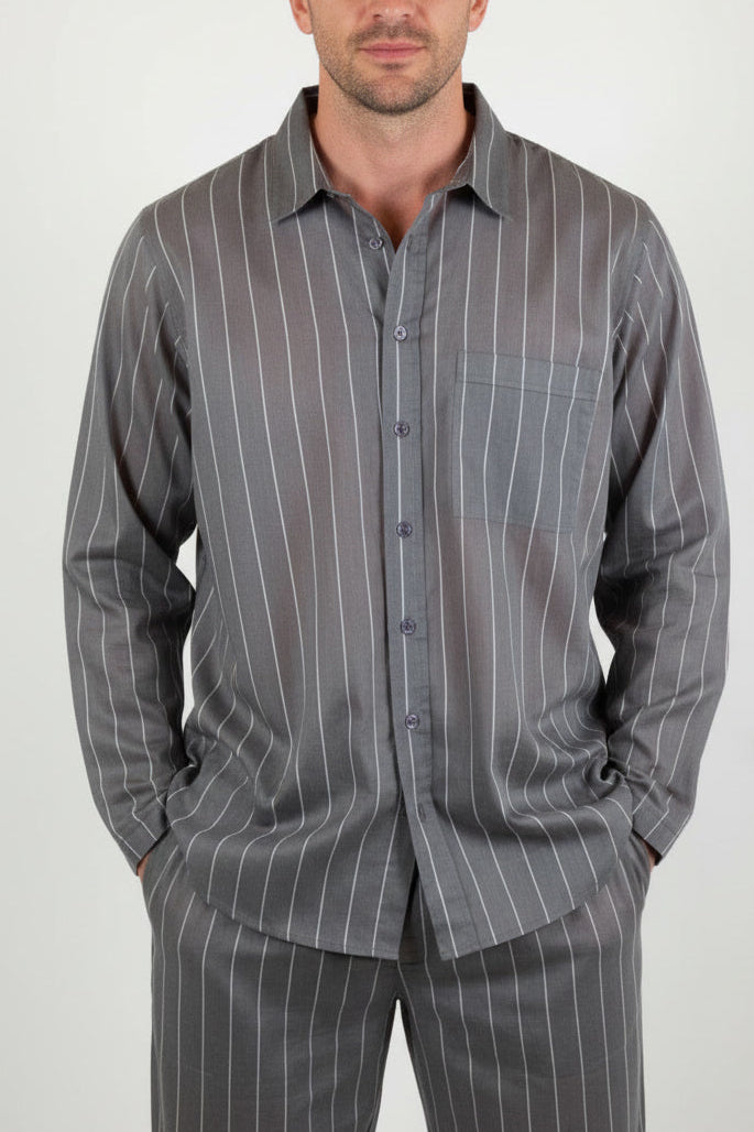Men's Classic Stripe Pajama Set