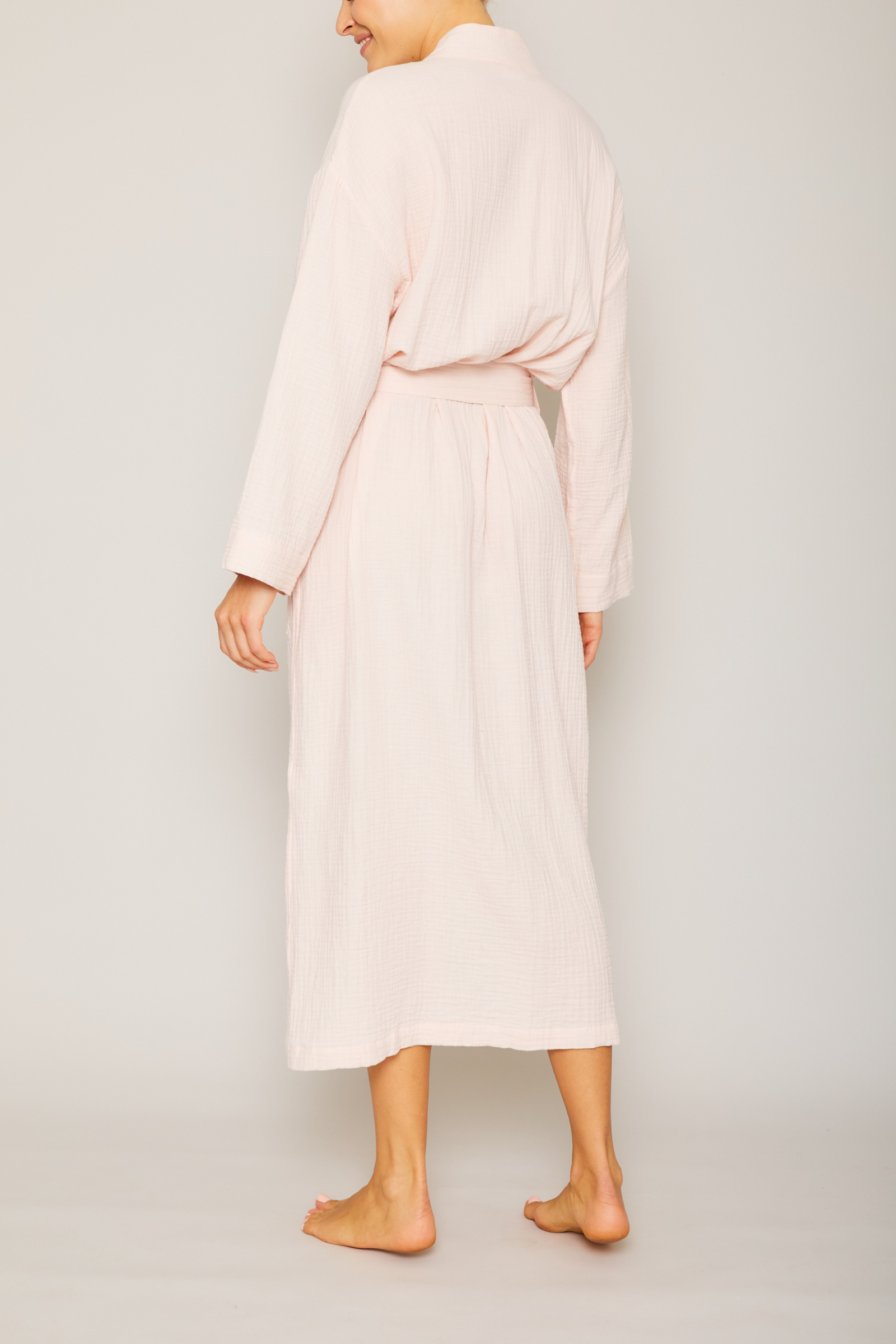 Angel Long Robe - Pink