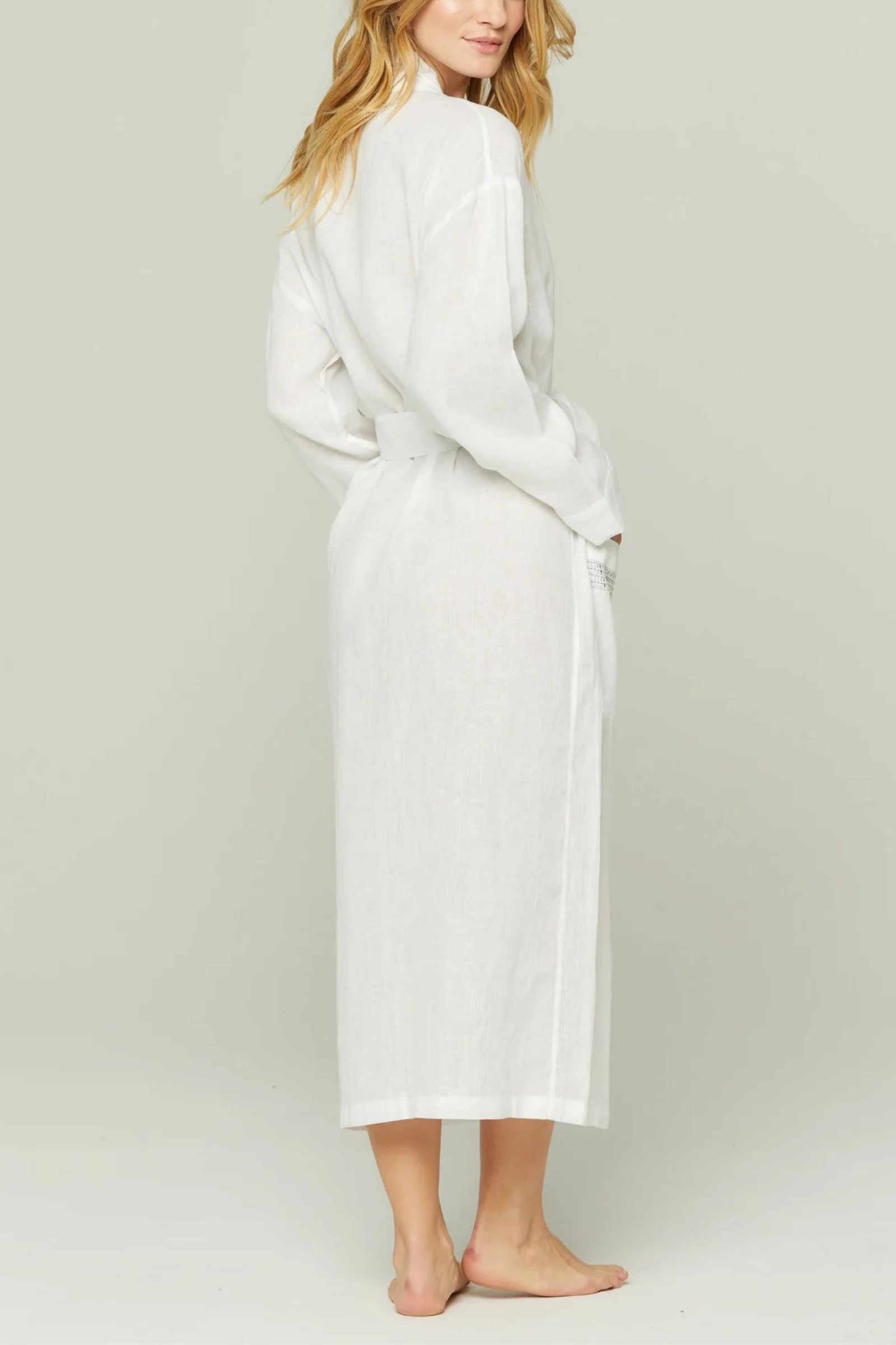 Italian Linen Robe