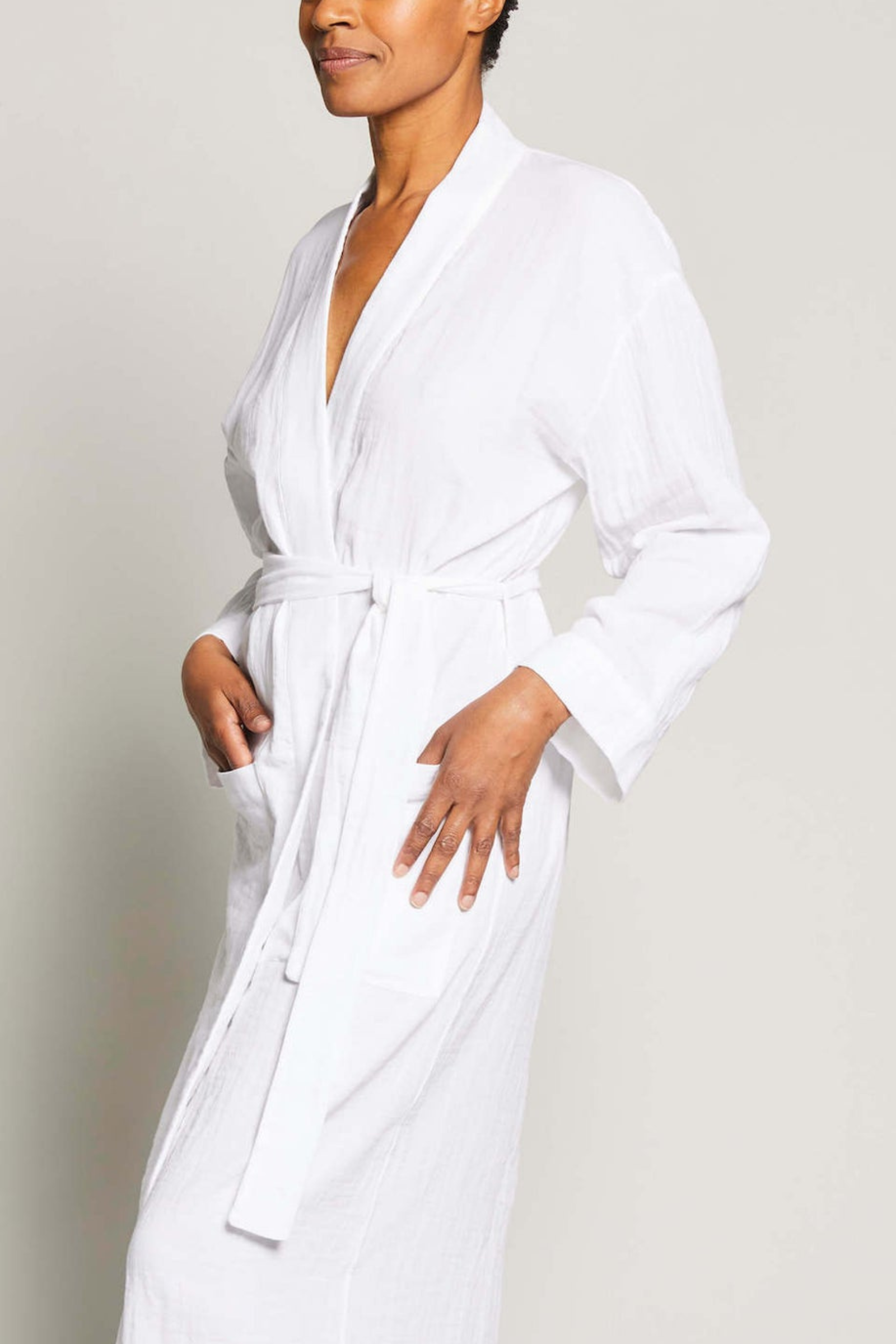 Angel Long Robe - White
