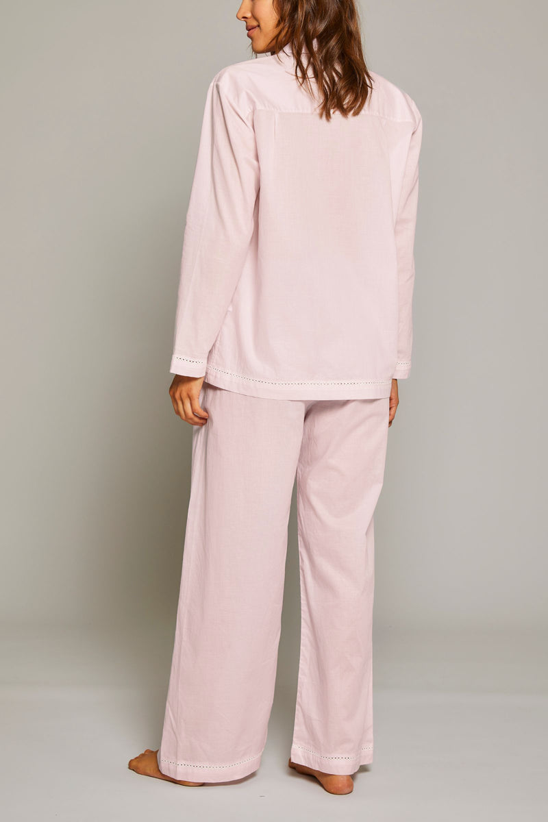 Classic Style Pajama Set - Pink