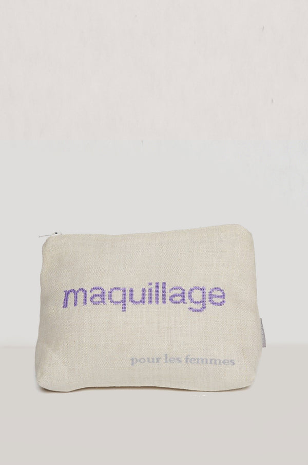 Give Work Maquillage Bag - Lavender