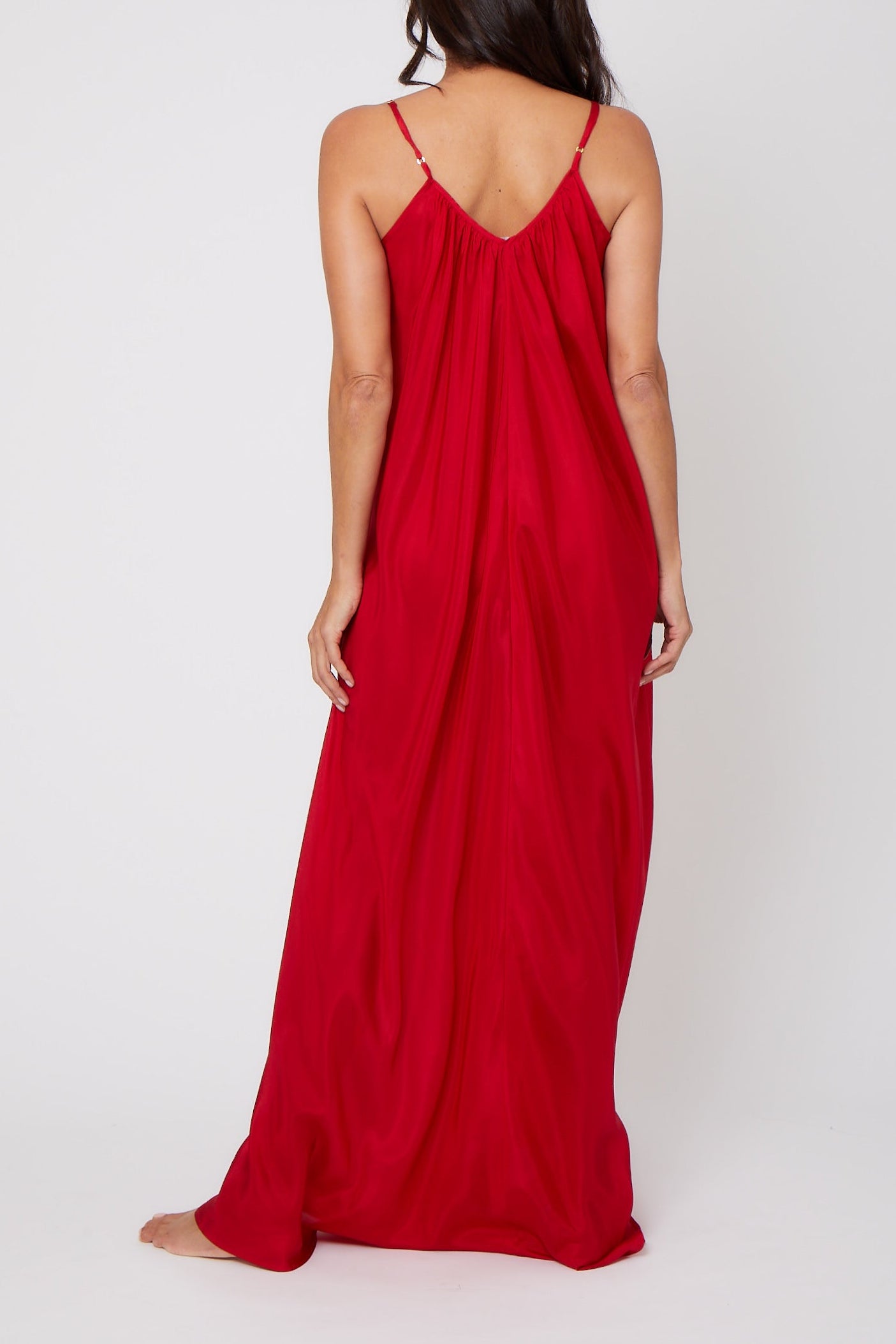 Long Paris Dress - Red